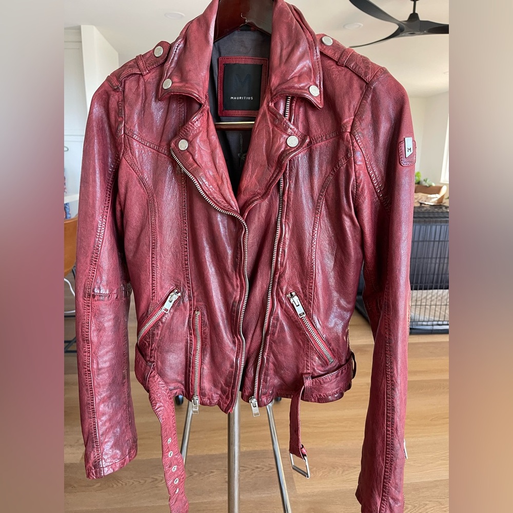 Wild RF Leather Jacket by Mauritius